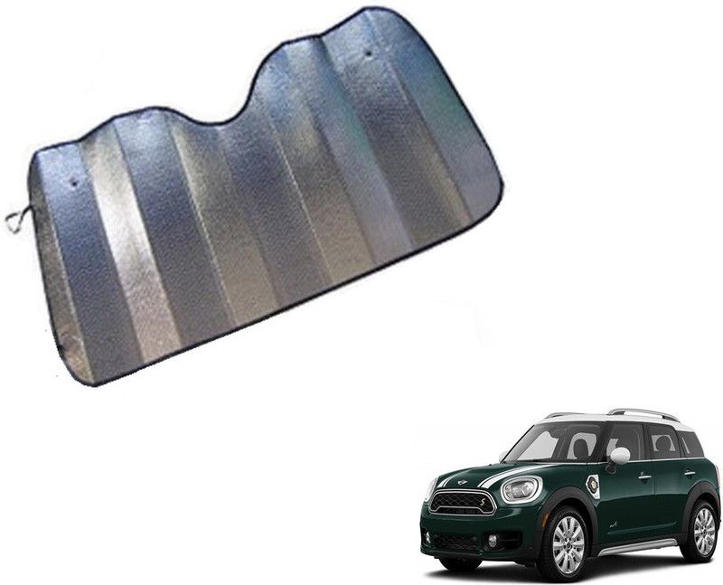 MOCKHE Dashboard Sun Shade For Mini Cooper  (Silver)