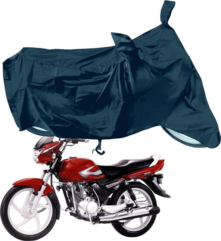 RiderShine Waterproof Two Wheeler Cover for Suzuki  (Zeus, Black)