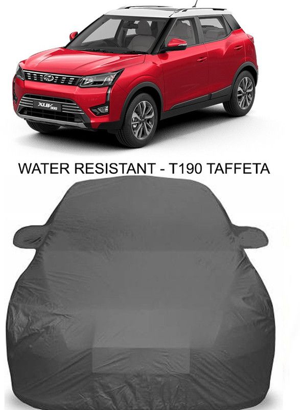 THE REAL ARV Car Cover For Mahindra XUV 300 (With Mirror Pockets)  (Grey)