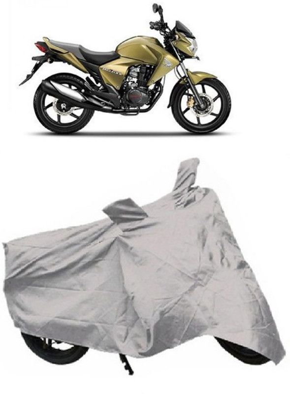 BIKECOVER Two Wheeler Cover for Hero  (Electric Zippy, Silver)
