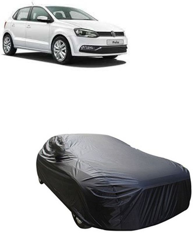 Kuchipudi Car Cover For Volkswagen Polo (Without Mirror Pockets)  (Black, For 2005, 2006, 2007, 2008, 2009, 2010, 2011, 2012, 2013, 2014, 2015, 2016, 2017, 2018, 2019, NA Models)