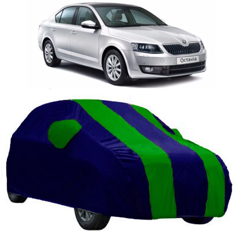 AutoKick Car Cover For Skoda Octavia (With Mirror Pockets)  (Multicolor)