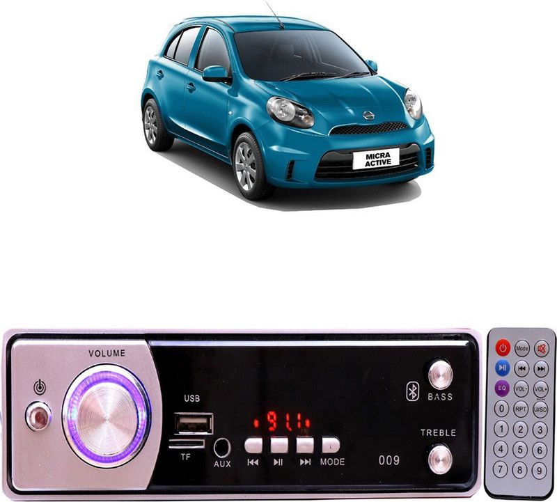 YUNEIK Silver009 BLUETOOTH/USB/SD/AUX/FM/MP3 Car Stereo ( Single Din) Y-443 Car Stereo  (Single Din)