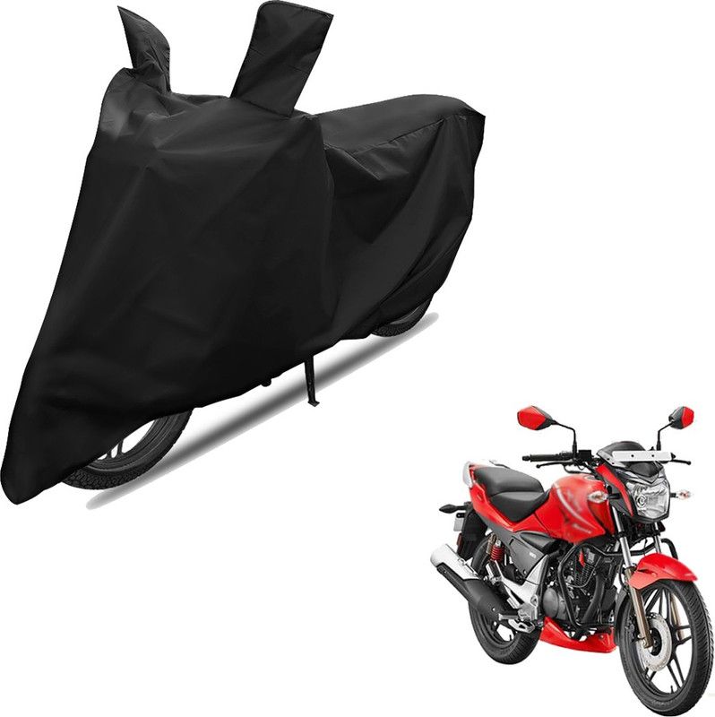 RiderShine Two Wheeler Cover for Hero  (Xtreme Sports, Black)