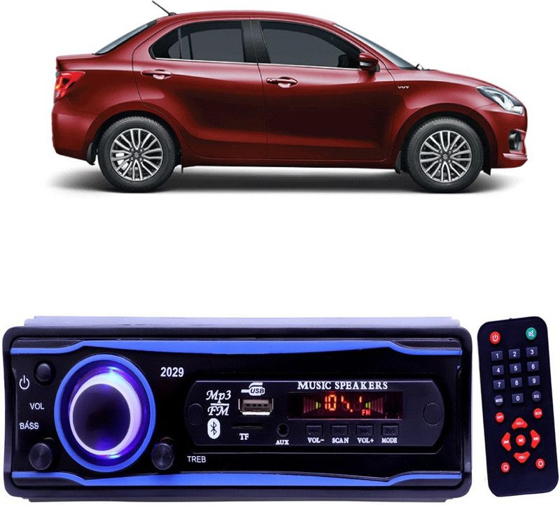 Bluedrum Blue 2029 USB/AUX/SD/BLUETOOTH/FM/MP3 BOOM MASTER STANDARD- B 319 Car Stereo  (Single Din)