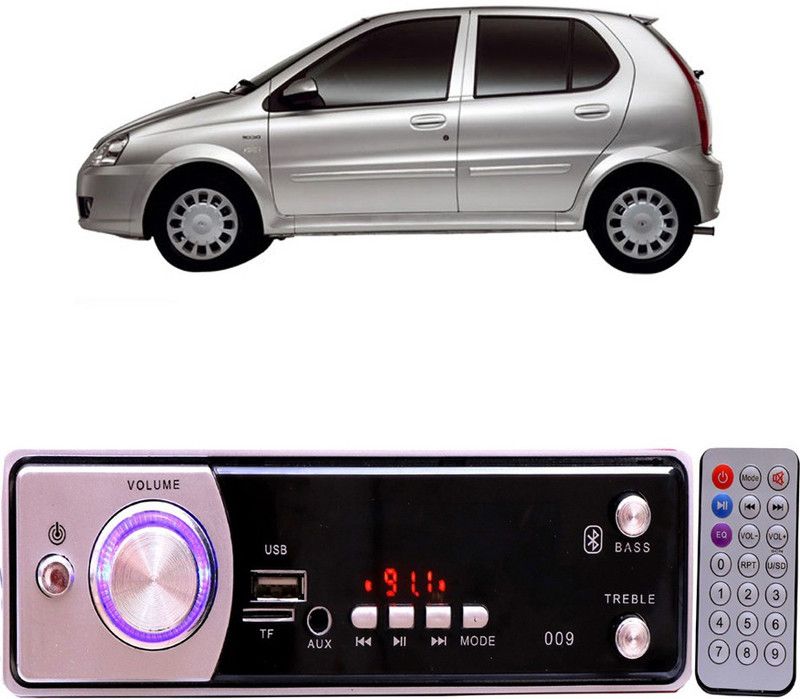 Bluedrum Silver009 BLUETOOTH/USB/SD/AUX/FM/MP3 Car Stereo ( Single Din) B-521 Car Stereo  (Single Din)
