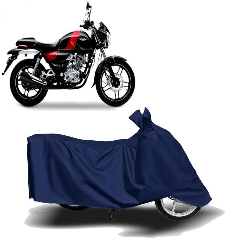 EXOME Two Wheeler Cover for Bajaj  (V15, Blue)