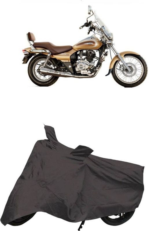 Carrogen Two Wheeler Cover for Bajaj  (Avenger, Grey)