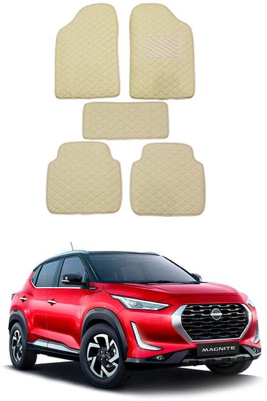 RKPSP Leatherite Standard Mat For Nissan Magnite  (Beige)