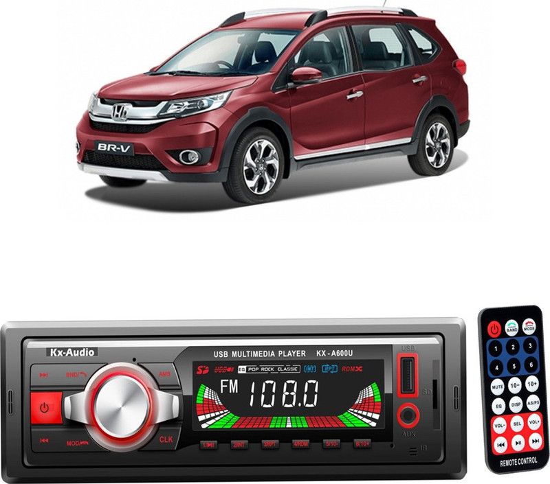 JBRIDERZ KX-A600U BLUETOOTH/USB/SD/AUX/FM/MP3 with Phone Caller Id Receiver JB-856 Car Stereo  (Single Din)