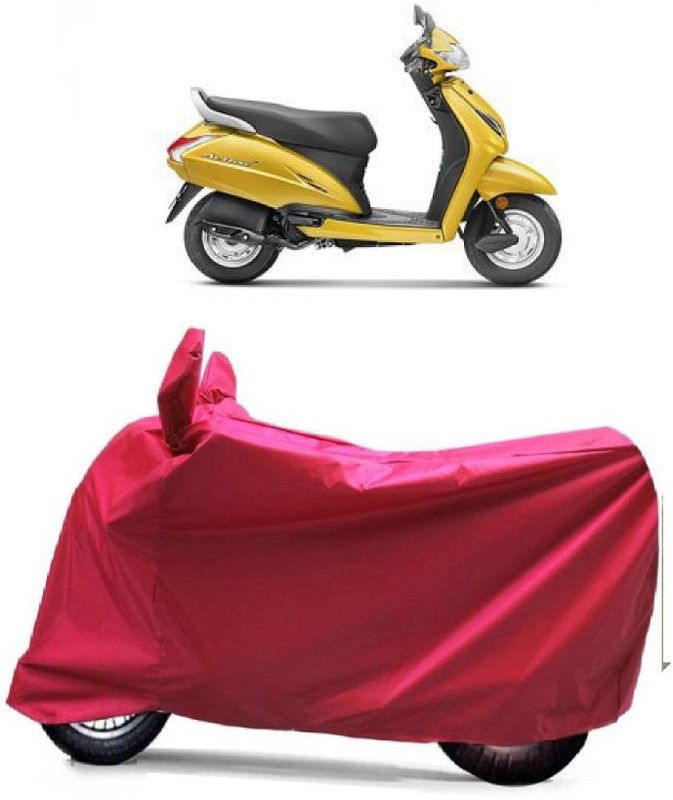 MoTRoX Two Wheeler Cover for Honda  (Activa 5G, Red)