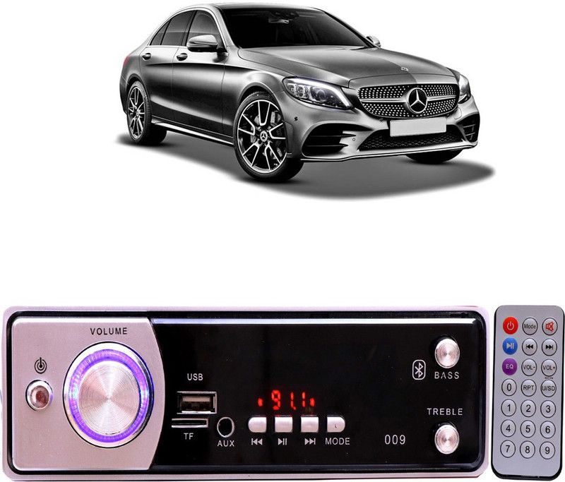 JBRIDERZ Silver009 BLUETOOTH/USB/SD/AUX/FM/MP3 Car Stereo ( Single Din) -368 Car Stereo  (Single Din)