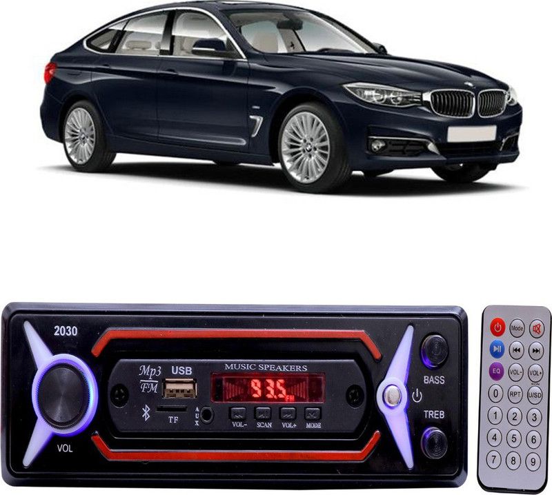 JBRIDERZ JB-2030 Red BLUETOOTH/USB/SD/AUX/FM/MP3 Car Stereo ( Single Din) G-40 Car Stereo  (Single Din)