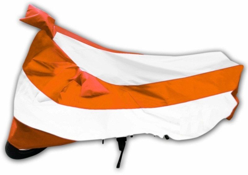 roadPlus Two Wheeler Cover for Hero  (Ignitor, Orange, White)