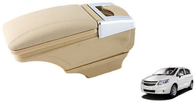 Auto Oprema Centre Car Armrest Beige Color Aar-237 Car Armrest  (Chevrolet, Sail Hatchback)