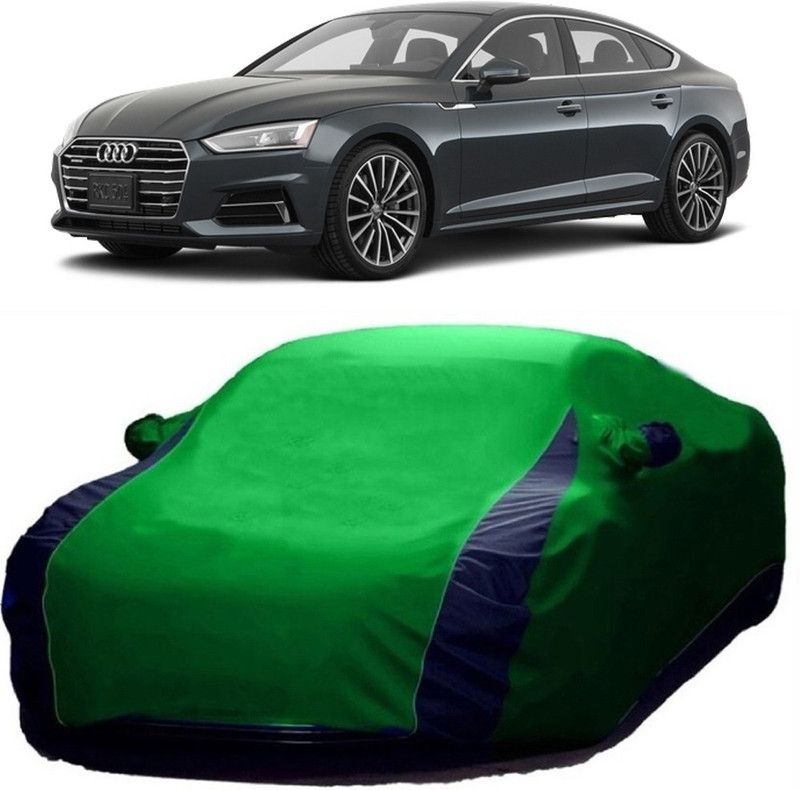 Genipap Car Cover For Audi A5 (With Mirror Pockets)  (Green)
