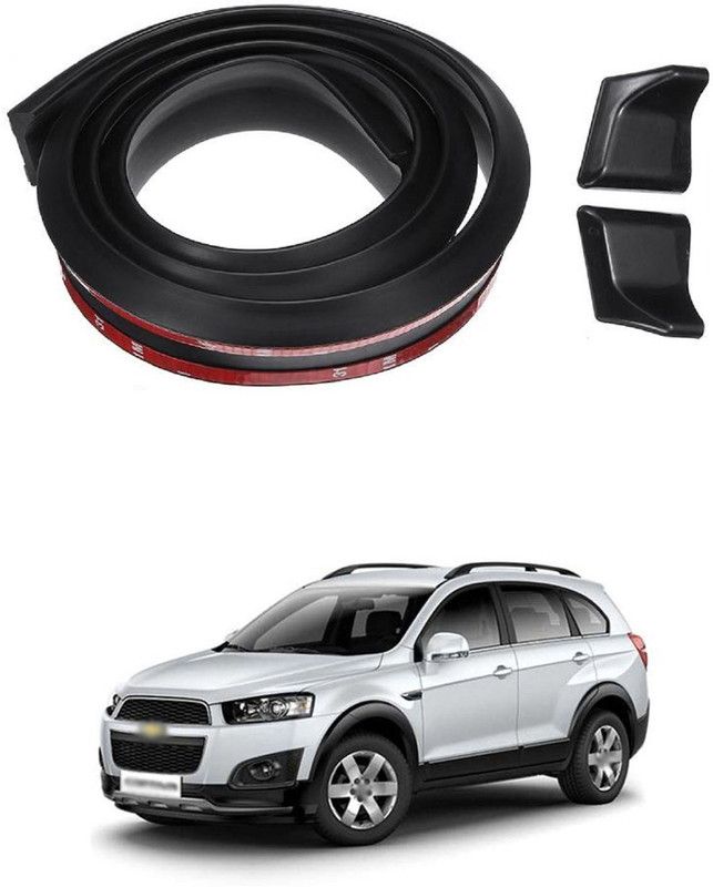 PROEDITION Rear Strip Splitter Spoiler Side Skirt Rubber Carbon FiberFor Captiva Matte, Glossy Chevrolet Captiva Rear Garnish