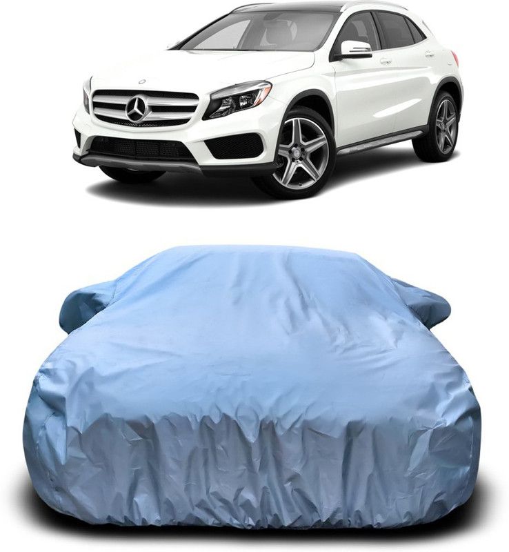 AUTOGARH Car Cover For Mercedes Benz GLA (With Mirror Pockets)  (Silver)