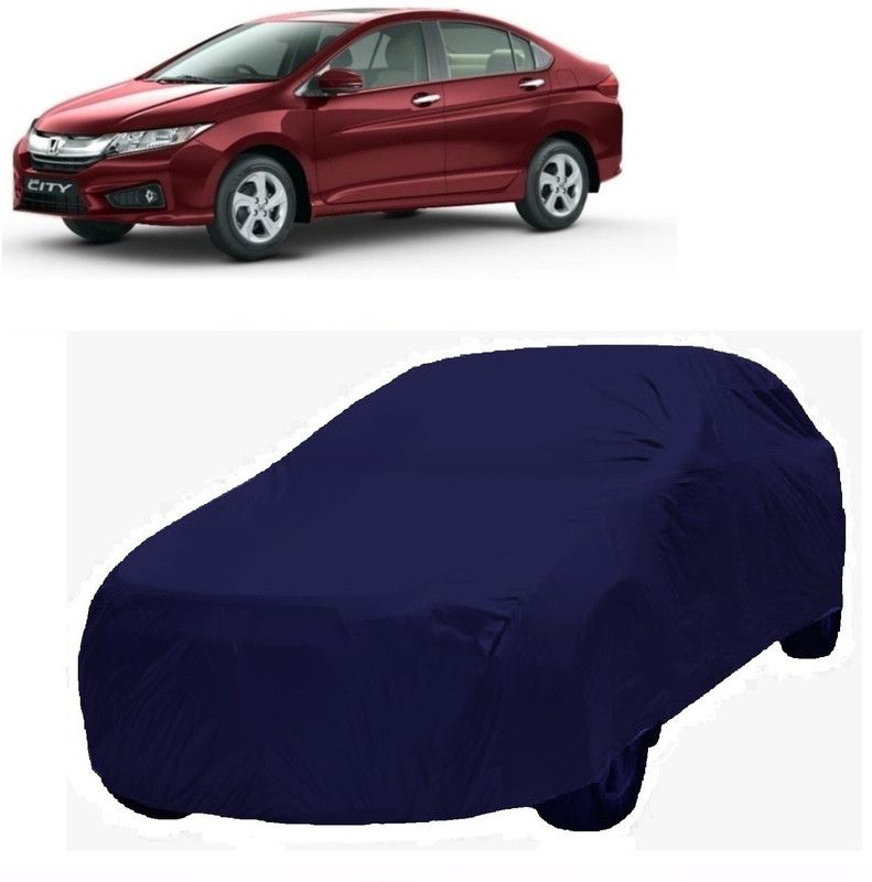 NEXTON Car Cover For Honda City i-Vtec (Without Mirror Pockets)  (Blue)