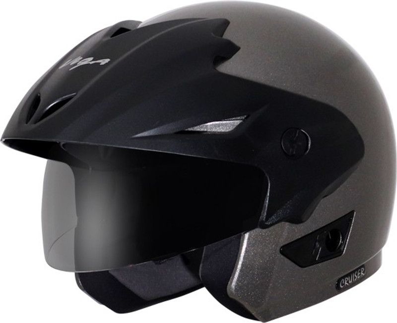 VEGA Cruiser W/P Motorbike Helmet  (Anthracite)