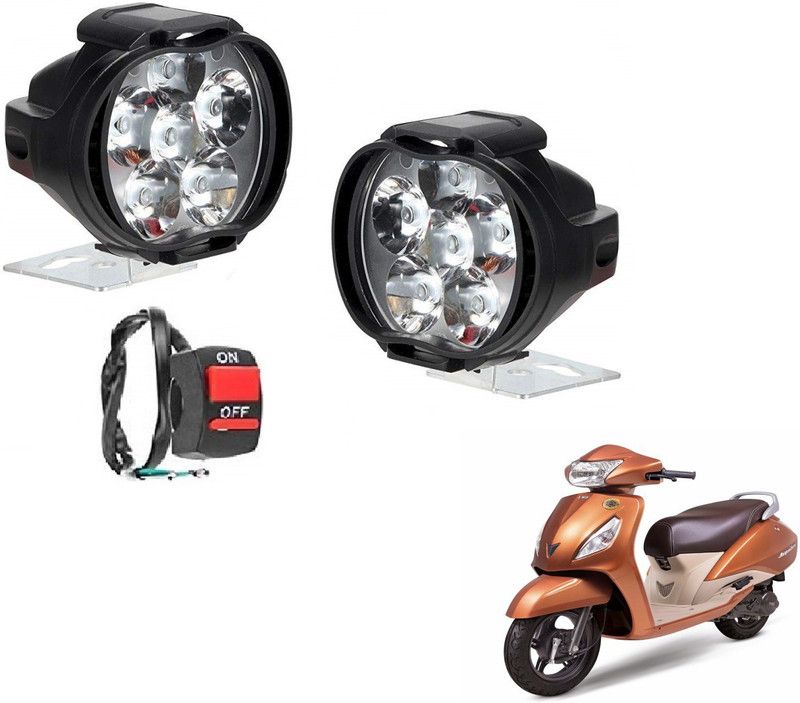 MOCKHE LED Fog Light for TVS Jupiter