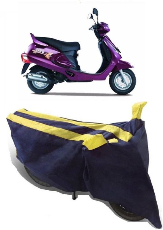 AutoRock Two Wheeler Cover for Mahindra  (Duro DZ, Yellow)