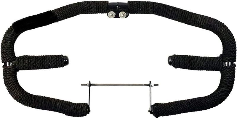Bullkartzone Metal With Rope Safety Leg Guard Bike Crash Guard Rope  (Royal Enfield)
