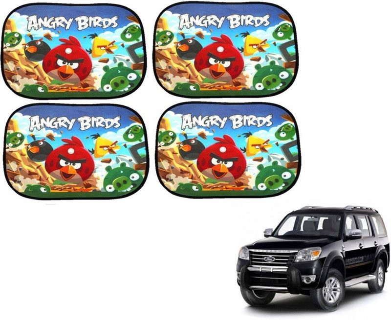 MOCKHE Side Window Sun Shade For Ford Endeavour  (Multicolor)