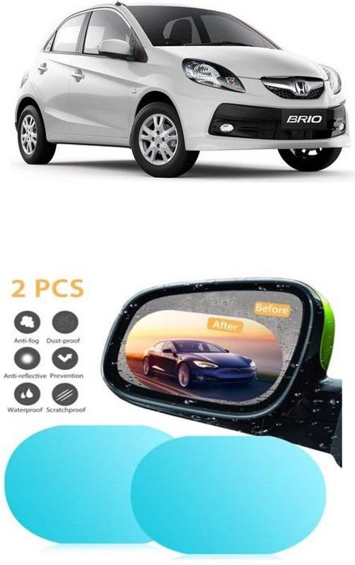 Accessorique Antifog_99 Car Mirror Rain Blocker  (White)