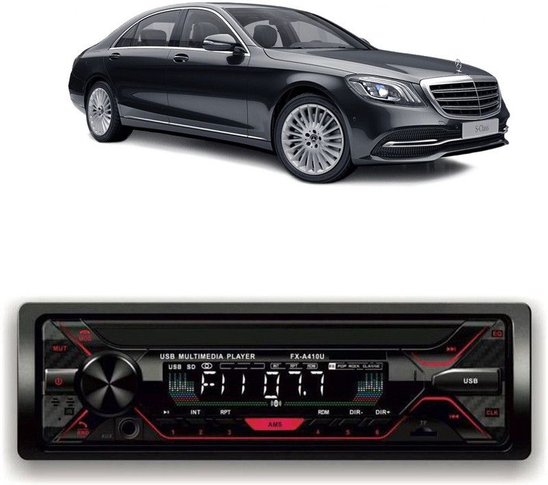 Bluedrum Car Stereo FX- A100U Car Stereo with Bluetooth, USB, SDCard , Aux B-413 Car Stereo  (Single Din)
