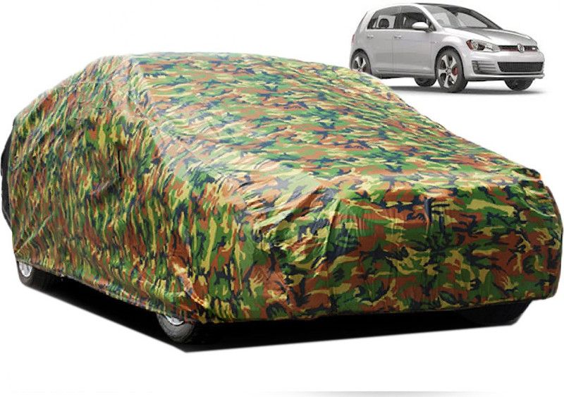 GoldRich Car Cover For Volkswagen GTI (Without Mirror Pockets)  (Multicolor)