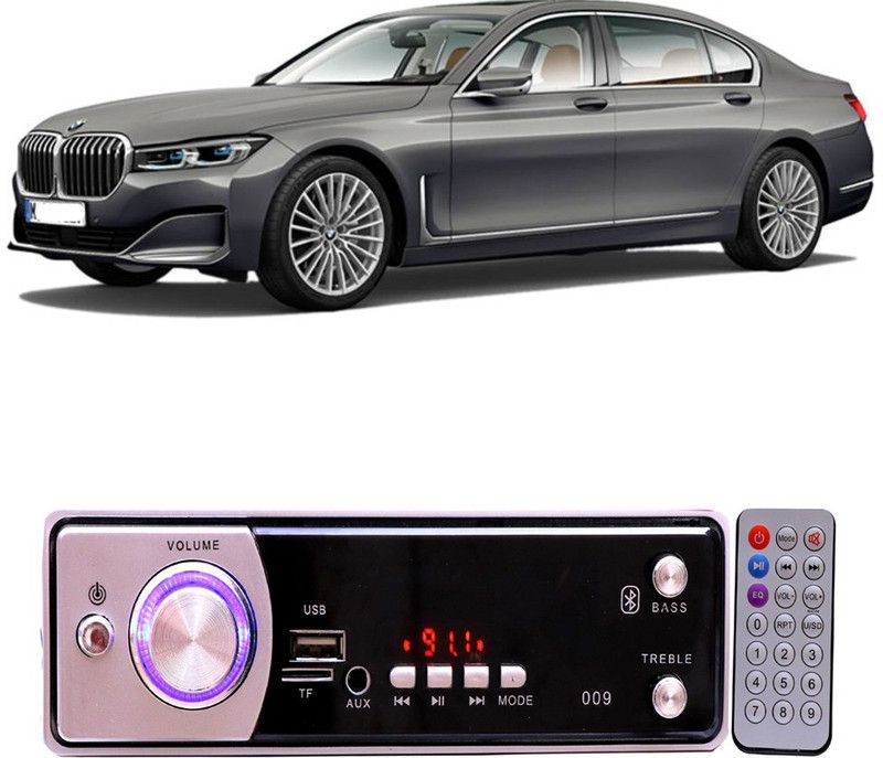 Purpleheart Silver009 BLUETOOTH/USB/SD/AUX/FM/MP3 Car Stereo ( Single Din) P-57 Car Stereo  (Single Din)