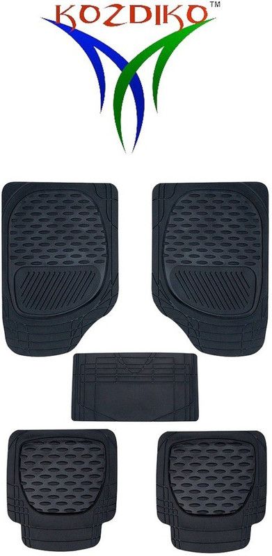 KOZDIKO PVC (Polyvinyl Chloride), Rubber Standard Mat For Maruti Suzuki 800  (Black)