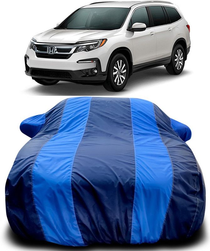 Dvis Car Cover For Honda PILOT (With Mirror Pockets)  (Blue, Blue)