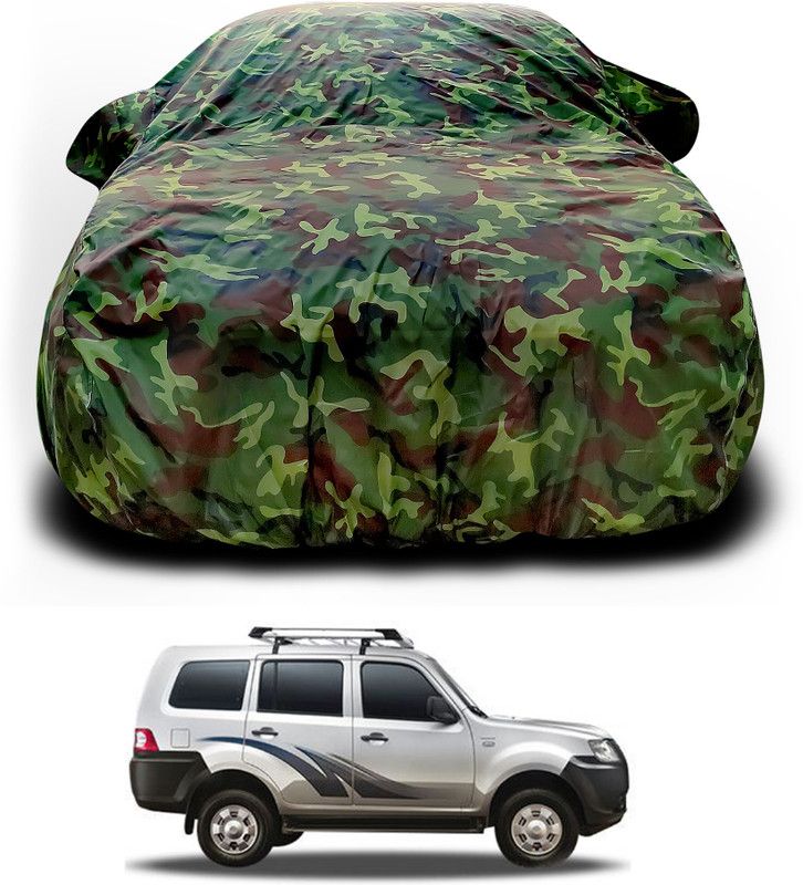 GOSHIV-car and bike accessories Car Cover For Tata Movus (With Mirror Pockets)  (Multicolor)