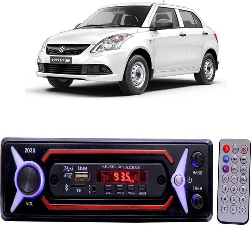 JBRIDERZ JB-2030 Red BLUETOOTH/USB/SD/AUX/FM/MP3 Car Stereo ( Single Din) G-342 Car Stereo  (Single Din)