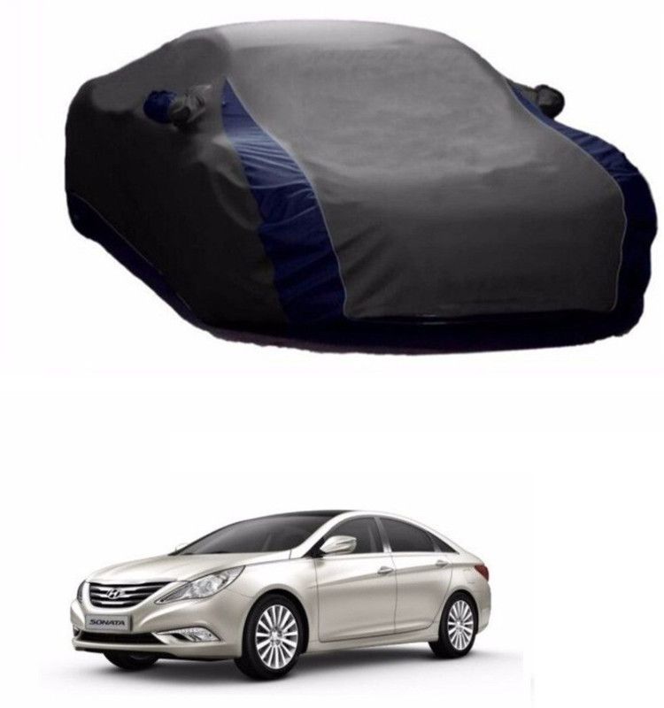 Cynak Car Cover For Tata Sonata Embera (With Mirror Pockets)  (Grey)