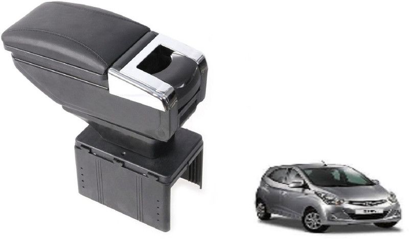 Auto Oprema Centre Car Armrest Beige Color Aar-105 Car Armrest  (Hyundai, Eon)