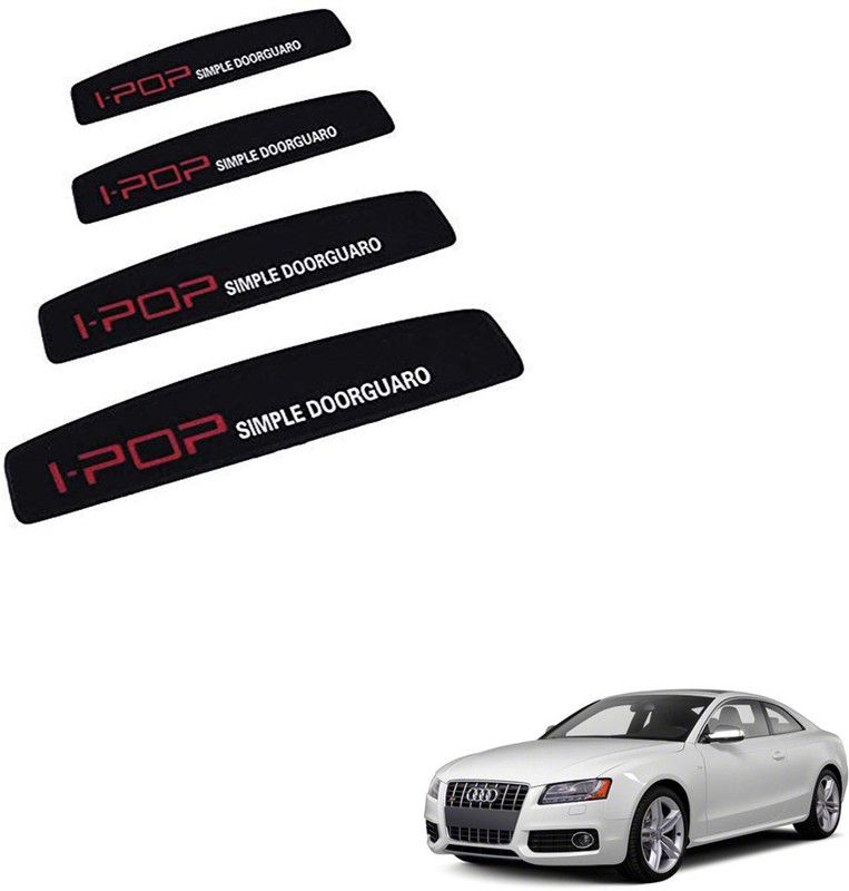 SEMAPHORE Rubber Car Door Guard  (Black, Pack of 4, Audi, S5)
