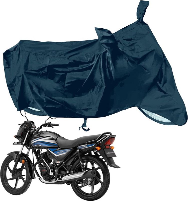 RiderShine Waterproof Two Wheeler Cover for Honda  (Dream Neo, Black)