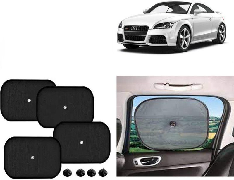 FINCOSTA Side Window Sun Shade For Audi TT  (Black)