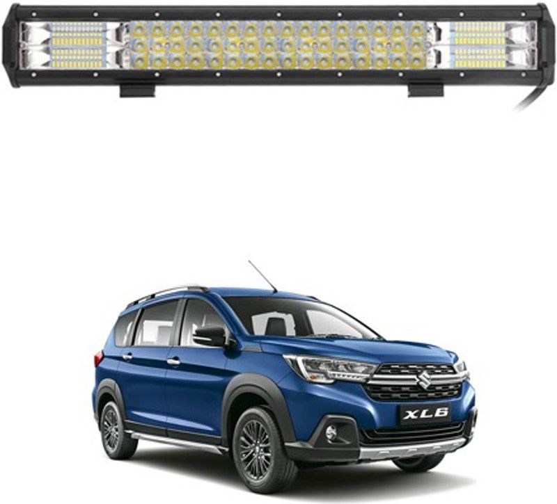 AYW 52LED Waterproof/High Power Bar Light 288W/12V (Car/Truck) For XL6 Fog Lamp Car, Truck, Van LED for Maruti Suzuki (12 V, 288 W)  (Universal For Car, Pack of 1)