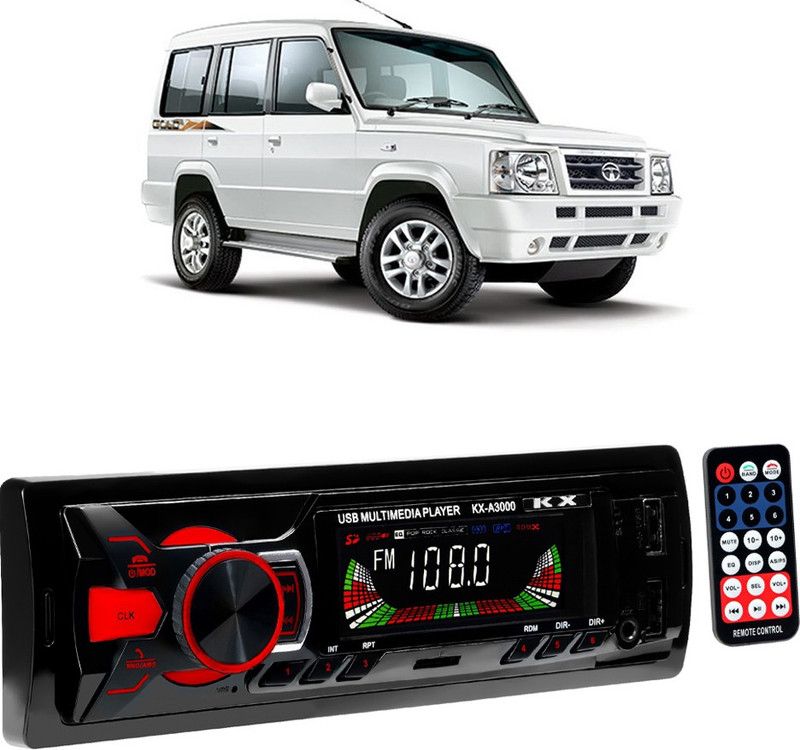 JBRIDERZ Boom Master A3000 with AUX/Bluetooth/USB/ MP3 JB-494 Car Stereo  (Single Din)