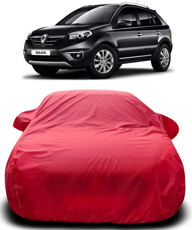 MoTRoX Car Cover For Renault Koleos (With Mirror Pockets)  (Red)