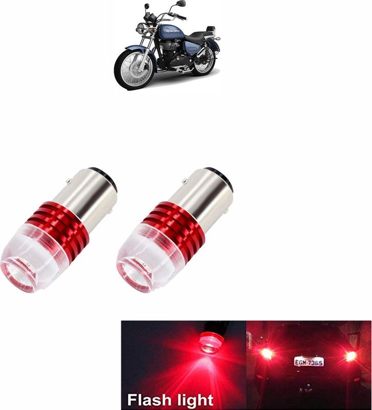Vagary BACK-LIGHT-RED-060 Tail Light, Brake Light, Parking Light Motorbike LED for Royal Enfield (12 V, 15 W)  (Thunderbird 500, Pack of 2)