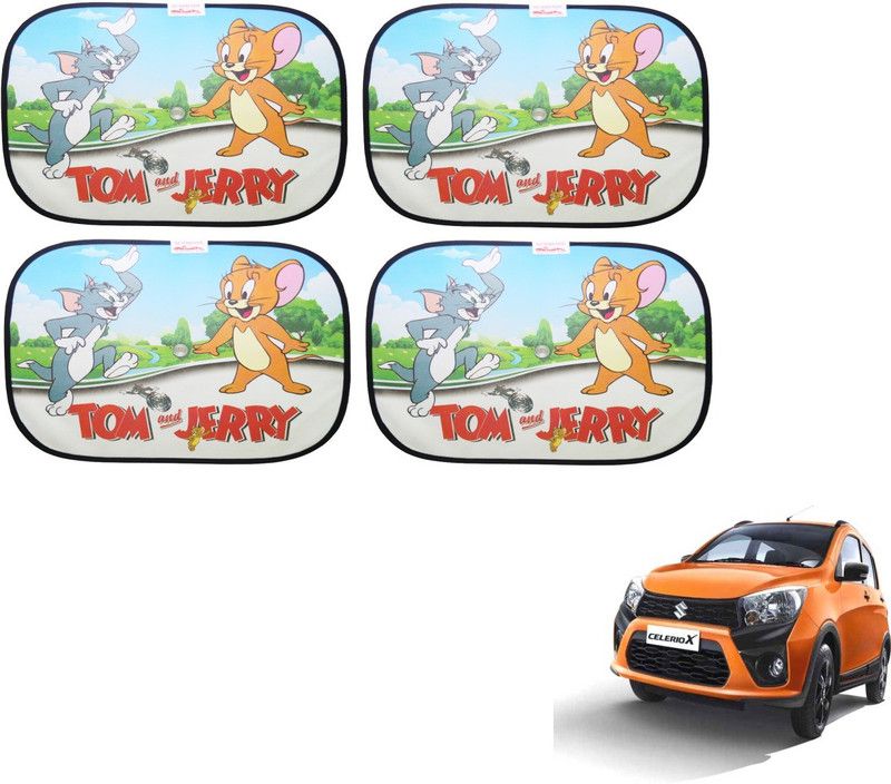 AUTYLE Side Window, Rear Window Sun Shade For Maruti Suzuki Celerio  (Multicolor)