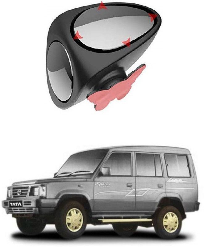 PRTEK Manual Dual Mirror For Tata Spacio  (Right)