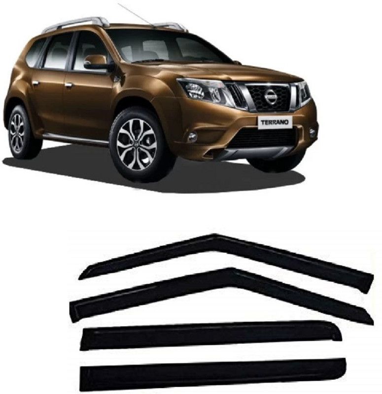 EMPICA For Non-convertibles Front, Rear Wind Deflector  (Tinted Nissan Terrano)