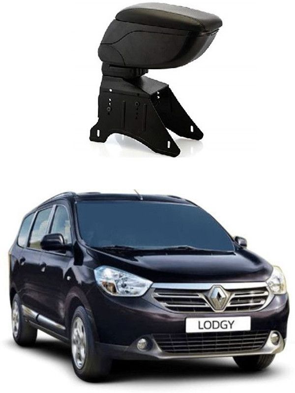 PRTEK Car Centre Console Hand Armrest Universal(Black) 0041 Car Armrest  (Renault, Lodgy)