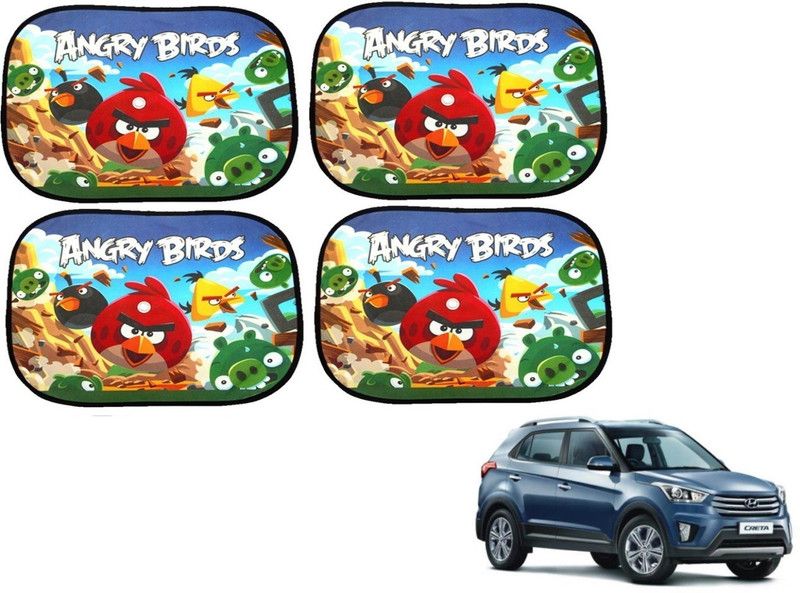 AUTYLE Side Window, Rear Window Sun Shade For Hyundai Creta  (Multicolor)